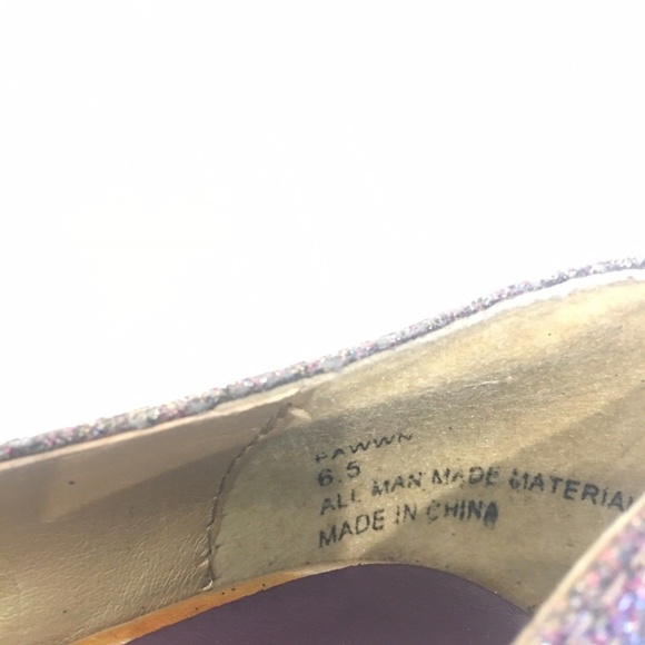 Madden Girl Fawwn Glitter Sparkle Purple Pumps - Picture 7 of 8